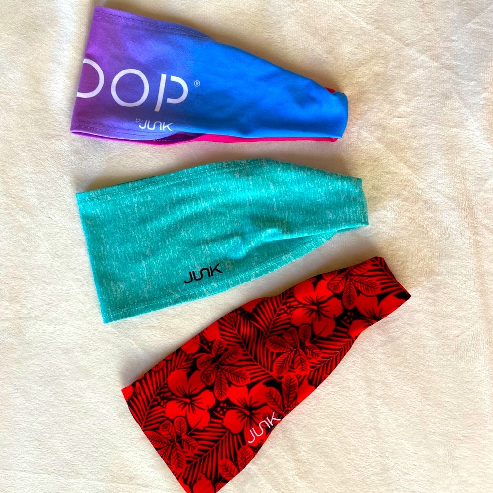 Junk brand Headbands lot of 3